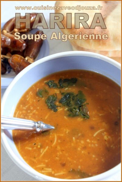 Soupe Harira aux Legumes Secs