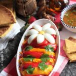 Salade estivale colorée aux poivrons grillés