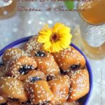 Mini makrout aux dattes et sésames blanches