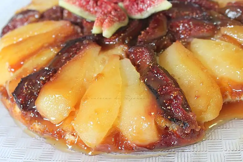 Gateau Renverse Figues Poires Au Caramel Beurre Sale
