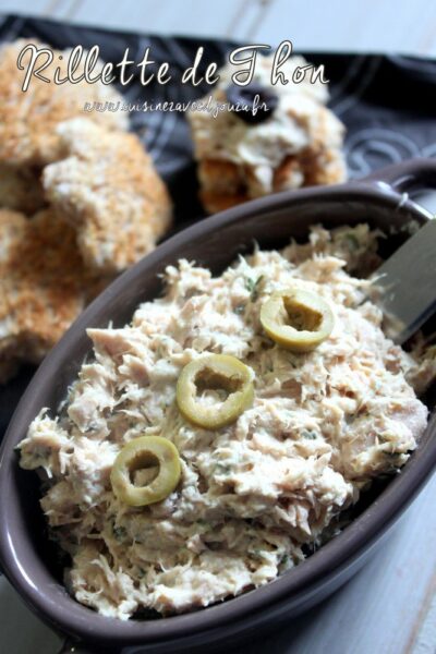 Rillettes de thon à la moutarde
