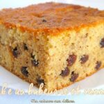 Cake au lben ou babeurre et fruits secs et raisins secs