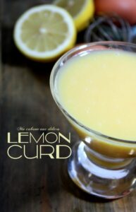 Lemon curd creme de citron express