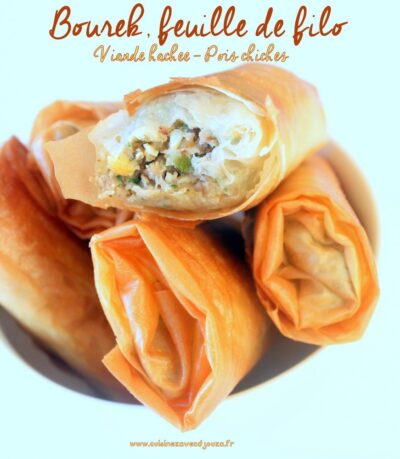 Recette de Brick Viande Hachée et Pois chiches