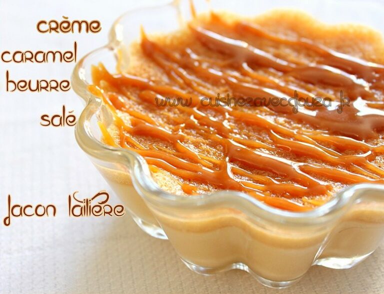 Crème Caramel Beurre Salé façon Petit Pot de la Laitière