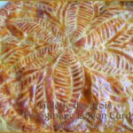 Galette des rois frangipane et lemon curd