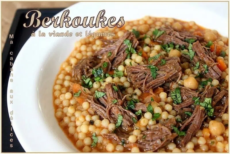 Recette de Berkoukes à la viande express cuisinée maison