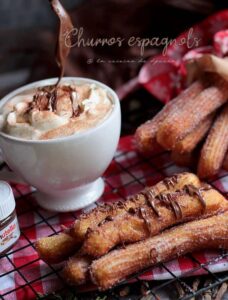 Recette de Churros à la cannelle sans oeufs facile