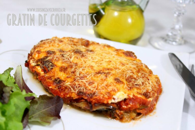 Gratin de courgettes