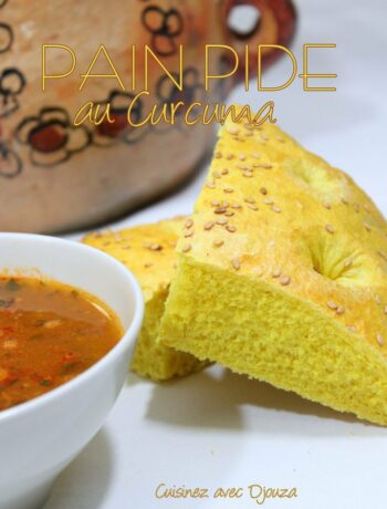 Pain pide au curcuma