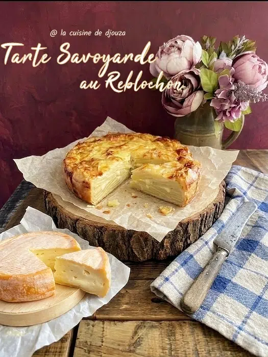 Pommes de terre et reblochon pour une tarte salée maison