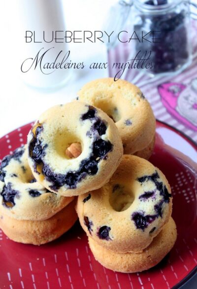 Madeleines aux Myrtilles Moelleuses