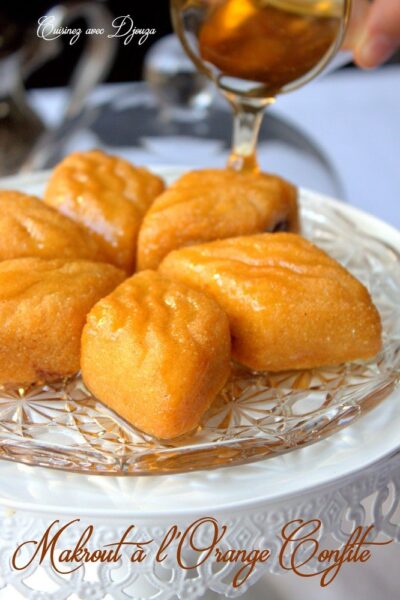 Makrout Orange Confite et Dattes