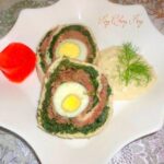 Pain de viande epinard oeuf dur 1
