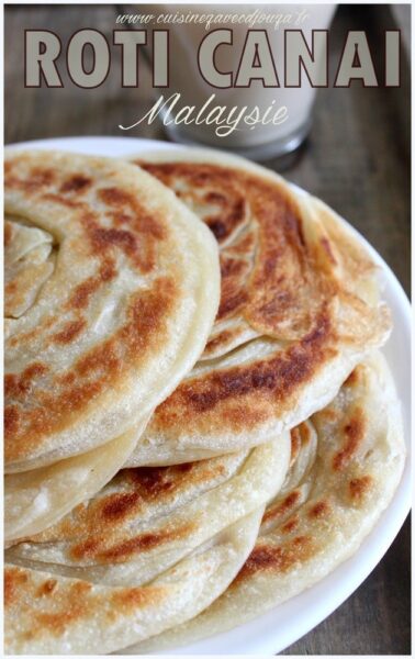 Roti Canai crepe malaisienne