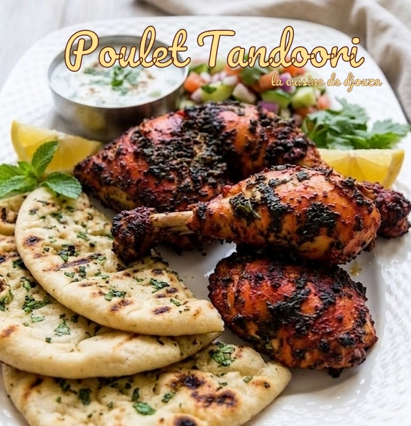 Pilons de poulet tandoori marinés aux épices indiennes et yaourt