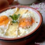 Oeuf cocotte lardons camembert 3