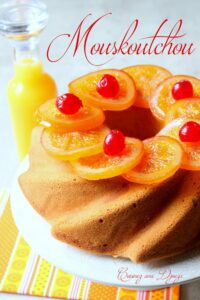Mouskoutchou cake algérien léger très moelleux qui ressemble au gâteau de Savoie