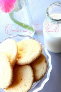 Cookies sans gluten au flan vanille super fondant