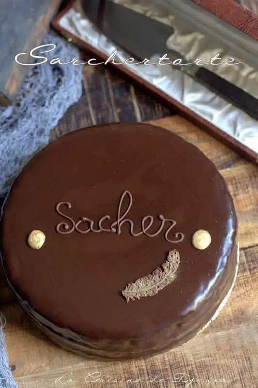 Sachertorte Gateau Autrichien Recette Dessert Au Chocolat