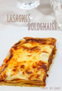 Lasagne bolognaise bechamel recette italienne facile