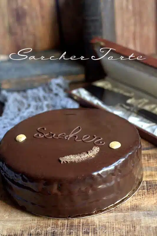 Sachertorte Gateau Autrichien Recette Dessert Au Chocolat