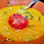 Soupe de semoule à l'ail