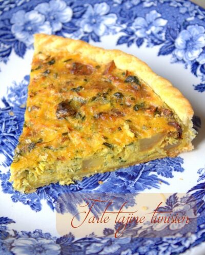 Tarte tajine tunisien au fromage
