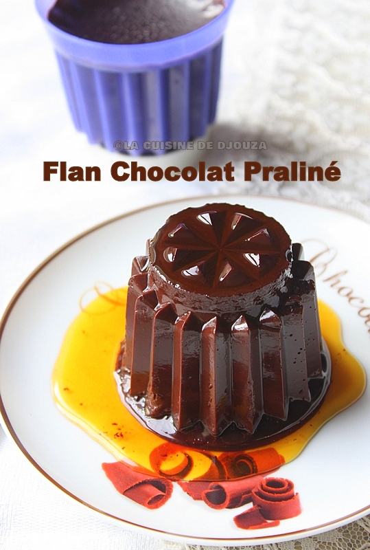 Flan Famby au chocolat praliné
