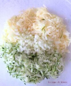 Roule De Courgette Pomme De Terre Et Mousse De Thon