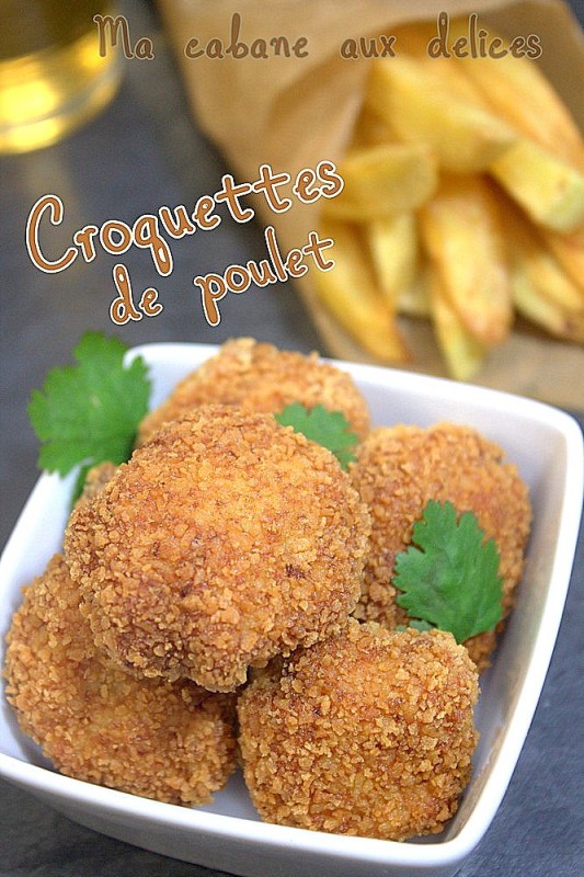 Croquettes de poulet maison La cuisine de Djouza
