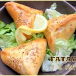 Fatayer chausson a la viande hachée et légumes, recette ramadan