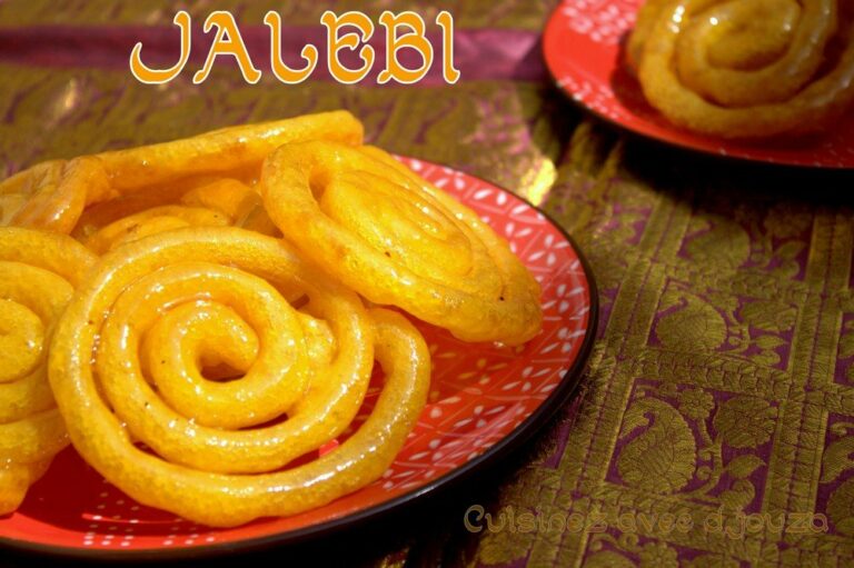 Jalebi Recette Traditionnelle Indienne