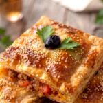 Cocas algériennes à la Pâte feuilletée