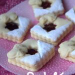 Sablé a la gelée de mûres