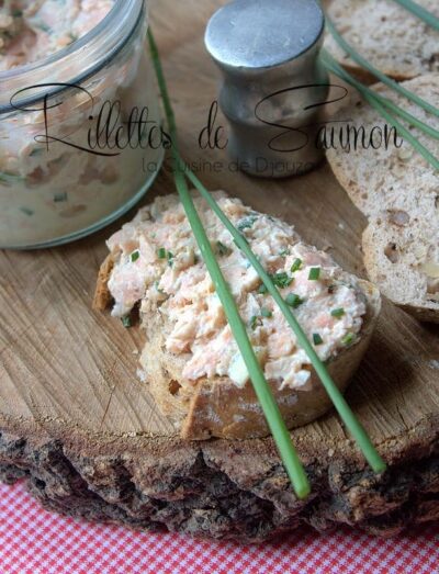 Recette de rillettes rapide de saumon à l&rsquo;echalote