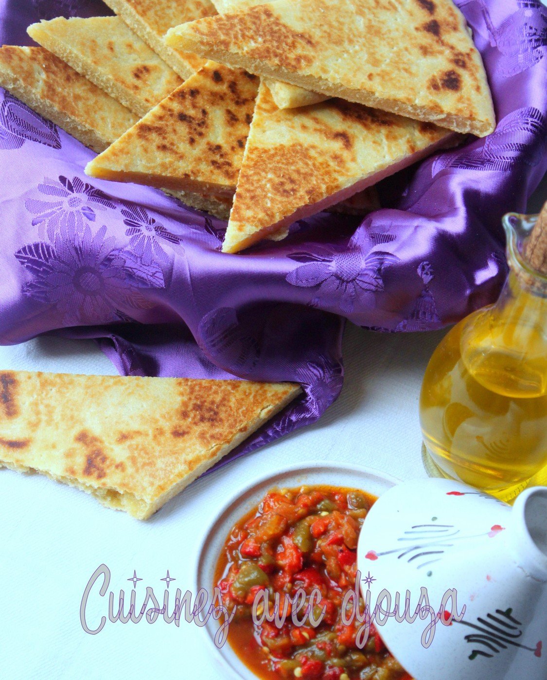Kesra Alg rienne La Traditionnelle Galette De Semoule
