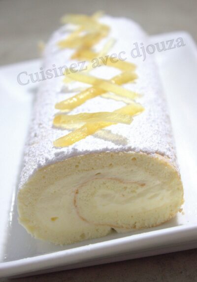 Génoise pour bûche de noel ou biscuit roulé