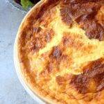 Quiche au st marcellin et poulet
