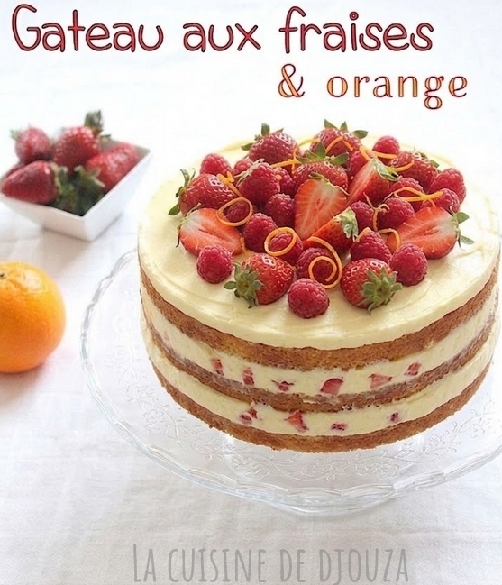 gateau fraises diplomate