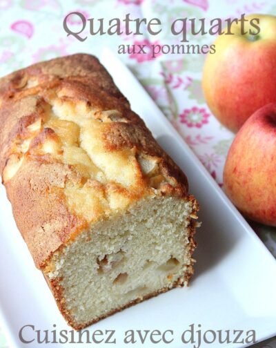 Quatre quart aux pommes, Recette de Pierre Hermé