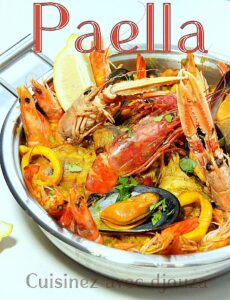 Paella au poulet et fruits de mer facile