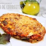 Gratin de courgettes à la mozzarella