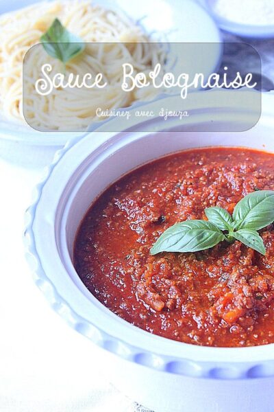 Sauce Bolognaise, Recette Facile