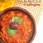 Zaalouk d'aubergine marocaine