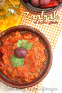 Zaalouk d'aubergine marocaine
