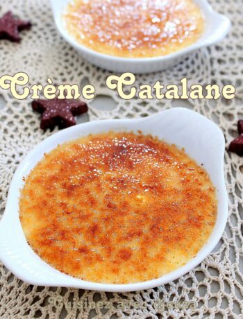 Crème catalane espagnole