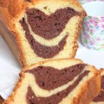 Cake marbré au chocolat