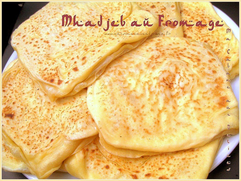 Mhajeb au fromage recette