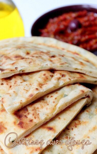 Recette pain arabe farci sans levure